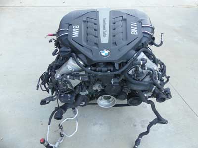 BMW Engine Complete 4.4L V8 Twin Turbo N63B44B (N63TU) 11002346943 550i 650i 750i